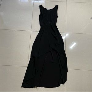 LOVE Black Asymmetrical Dress Size SMALL